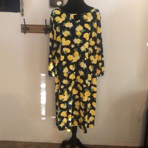 Lemon Navy dress
